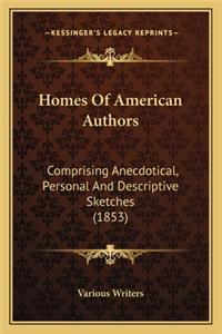 Homes Of American Authors