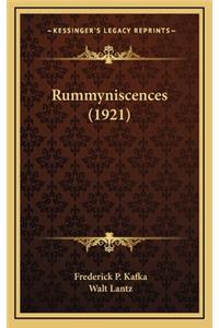 Rummyniscences (1921)