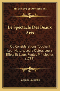 Le Spectacle Des Beaux Arts