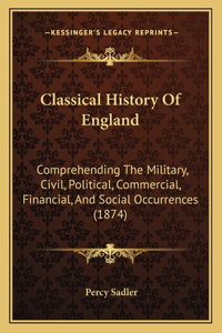Classical History Of England