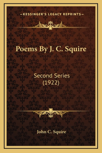 Poems By J. C. Squire
