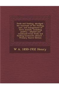 Feeds and Feeding, Abridged