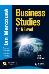 Business Studies for A-Level, 4th Edition