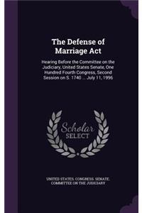 The Defense of Marriage Act