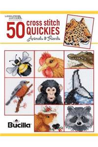 50 Cross Stitch Quickies: Animals & Friends