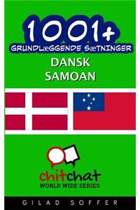 1001+ grundlæggende sætninger dansk - Samoan