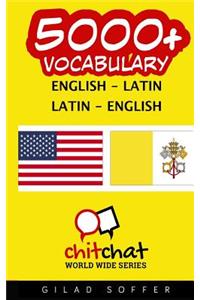 5000+ English - Latin Latin - English Vocabulary