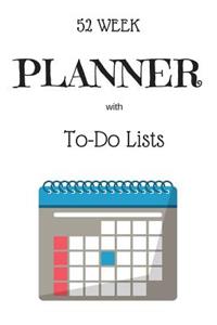 52 Week Planner with To-Do Lists