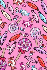 Kawaii Candy Notebook
