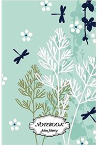 Notebook Dot-grid Dragonfly and Branch