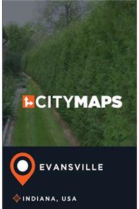 City Maps Evansville Indiana, USA