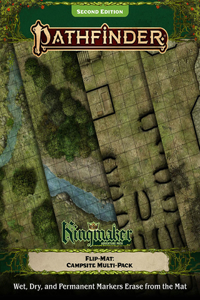 Pathfinder Flip-Mat: Kingmaker Adventure Path Campsite Multi-Pack