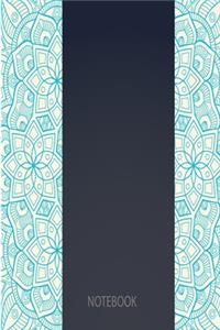 Notebook Mandala, Letter Size, Mandala Paper, Mandala Cover, 8.5