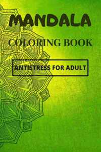 Mandala Coloring Book, Antistress For Adult