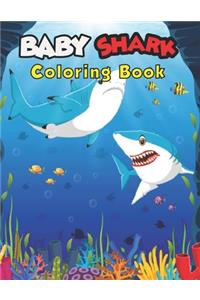 Baby Shark Coloring Book.
