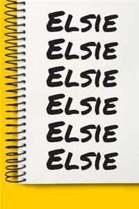 Name Elsie A beautiful personalized