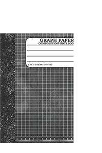 Graph Paper Composition Notebook