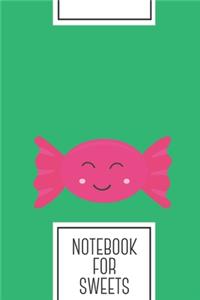 Notebook for Sweets