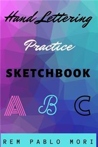 Hand Lettering Practice Sketchbook ABC