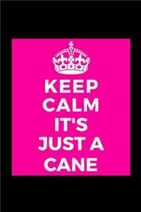 Keep Calm It's Just A Cane