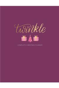 Twinkle complete Christmas planner