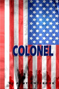 Colonel US Army Notebook