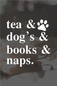 Tea Dogs Books Naps