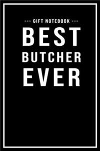 Butcher Notebook Gift - Best Butcher Ever