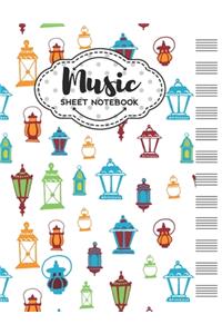 Music Sheet Notebook