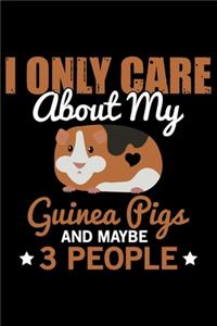 I Only Care About My Guinea Pigs And Maybe Like 3 People