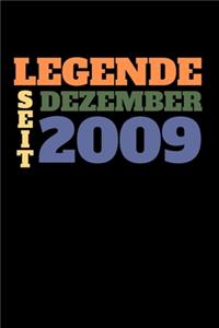 Legende seit Dezember 2009