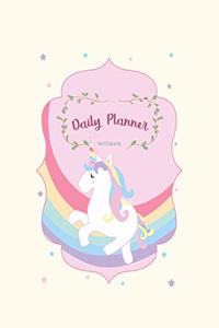 Daily planner notebook