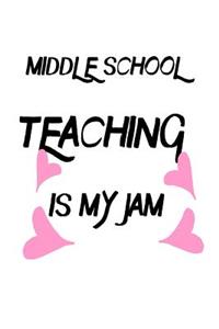 Middle School Teaching Is My Jam