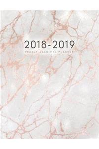 2018-2019 Weekly Academic Planner