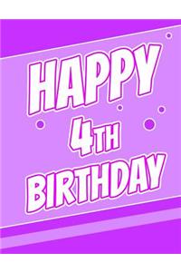 Happy 4th Birthday