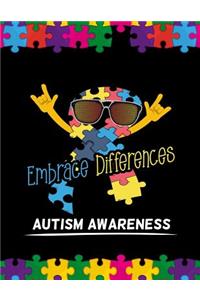 Embrace Differences Autism Awarenes