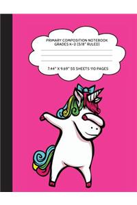 Primary Composition Notebook Grades K-2 (5/8