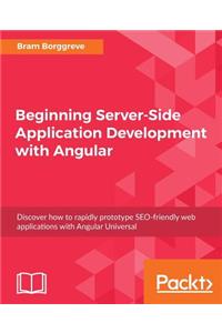 Beginning Server-Side Application Development with Angular