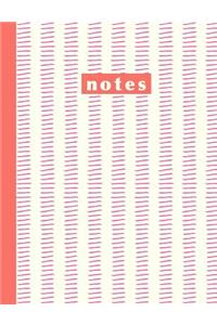 Notes: Stylish Journal with 110 Pages of Dot Grid Paper for Writing and Organizing