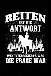 Reiten Ist Immer Die Antwort