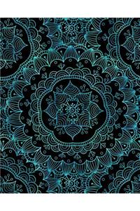 Bullet Journal Notebook Flower Mandala Pattern 6