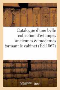 Catalogue d'Une Belle Collection d'Estampes Anciennes & Modernes