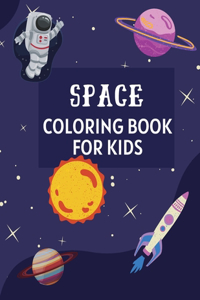 Space Coloring Book for Kids