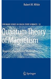 Quantum Theory of Magnetism