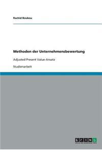 Methoden der Unternehmensbewertung