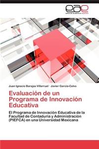 Evaluación de un Programa de Innovación Educativa