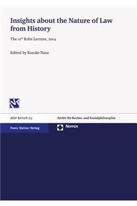 Insights about the Nature of Law from History