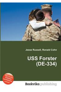 USS Forster (De-334)