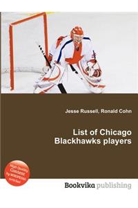 List of Chicago Blackhawks Players