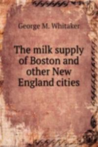 milk supply of Boston